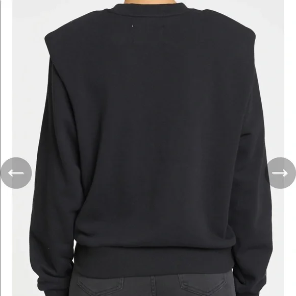 Pistola Strong Shoulder Sweatshirt, NWT! - Picture 3 of 5
